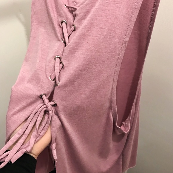 yogalicious tie back tank